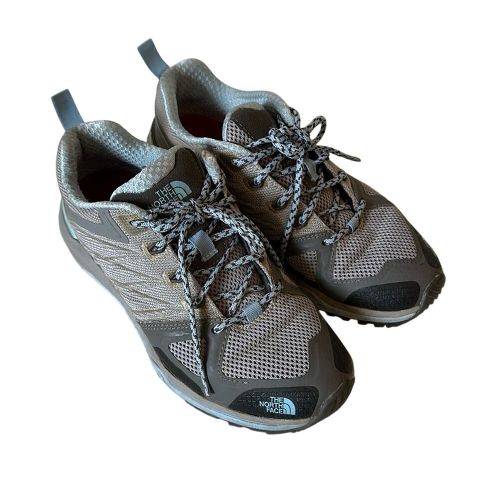 The North Face Women's Ultra Fastpack II Hiking Shoe Size 6.5 Grey/Blue